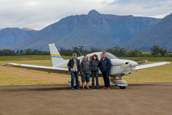 Western Cape aerial survey team